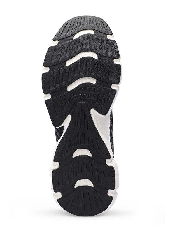 ZIPLINE Erkek Sneaker Ayakkabı Siyah / Koyu Gri - Görsel 8