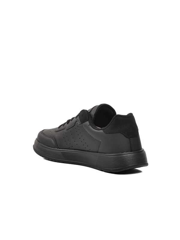 Siyah Bağcıklı Unisex Sneaker 158 - Görsel 5