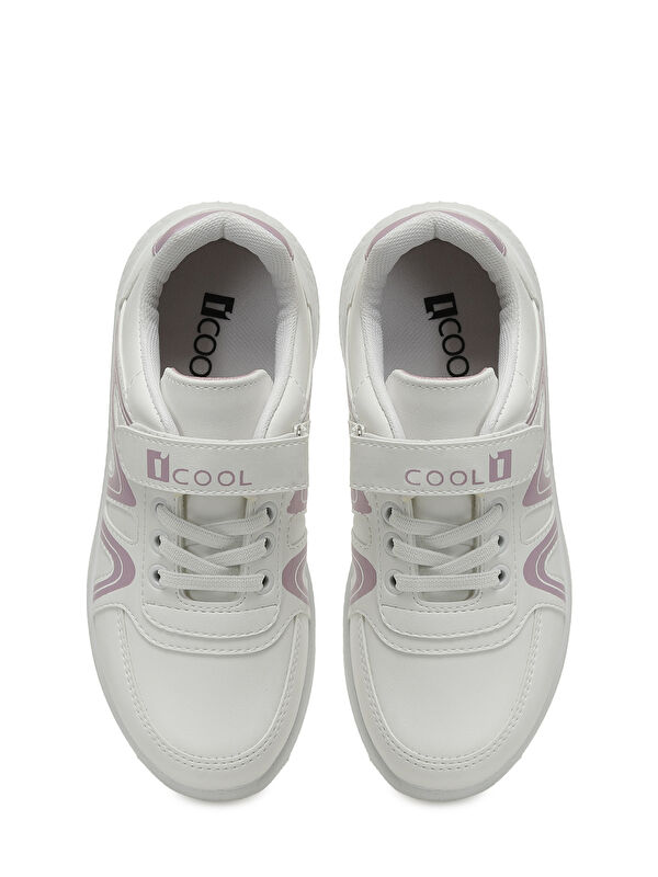 HERMADA F 5PR Beyaz Kız Çocuk Spor Ayakkabı - Görsel 5