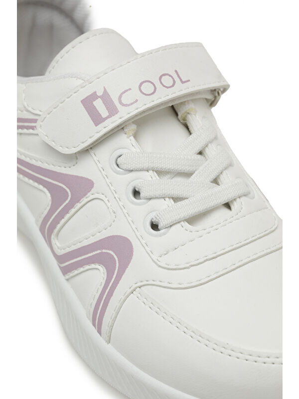 HERMADA F 5PR Beyaz Kız Çocuk Spor Ayakkabı - Görsel 8