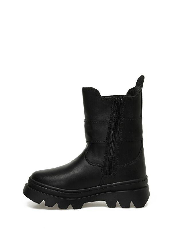 Siyah Kız Çocuk Biker Bot - Görsel 4