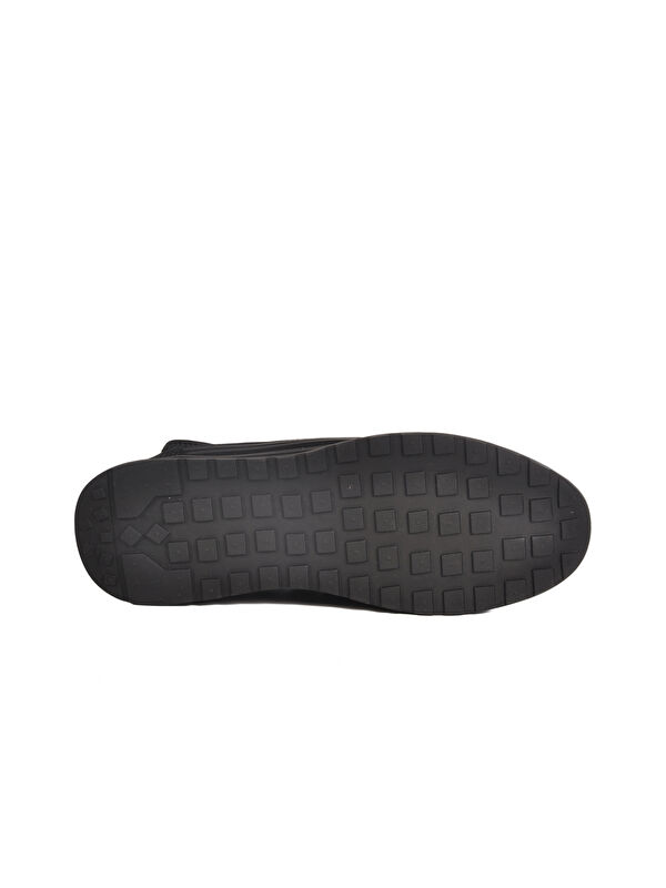 Gri Lastik Bağcıklı Erkek Sneaker 25K582 M - Görsel 6