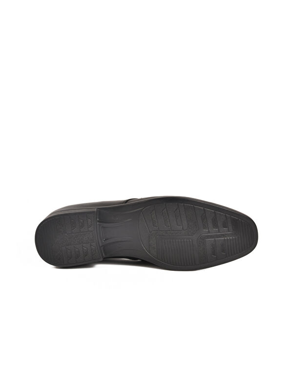 Siyah Hakiki Deri Erkek Klasik Ayakkabı 1882 M - Görsel 6