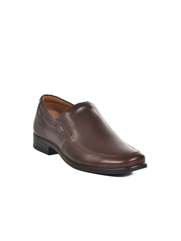 Kahve Hakiki Deri Erkek Klasik Ayakkabı 1889 M - Görsel 4