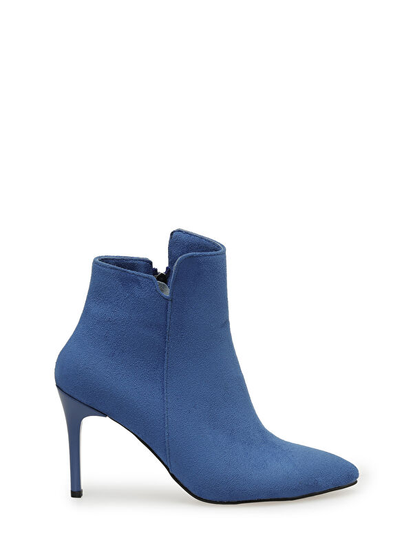 CYRUS 3PR Mavi Kadın Topuklu Bot - Görsel 2