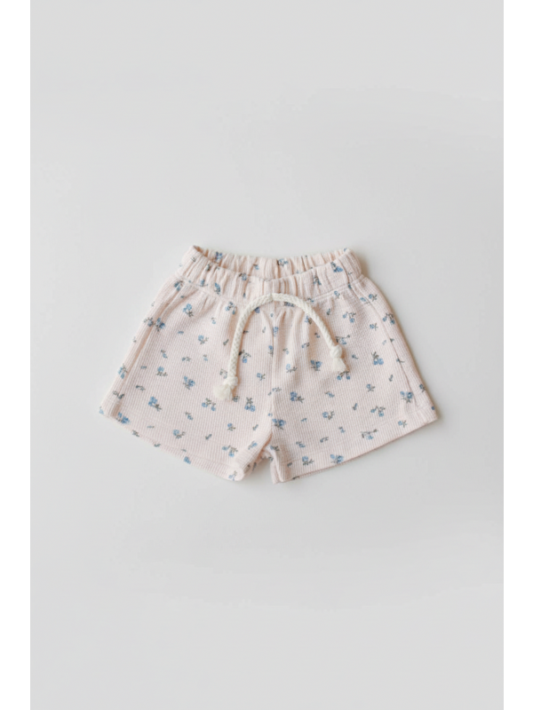 Oh La La Koala For Little Ones Mavi Çiçek Desenli Bebek Şort