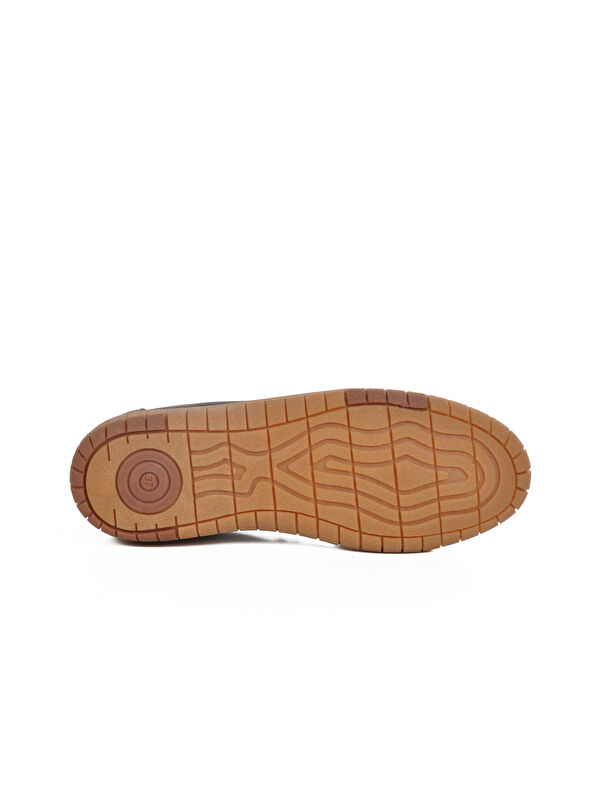 Siyah Hakiki Deri Ortopedik Kadın Casual Ayakkabı 401 Z - Görsel 6