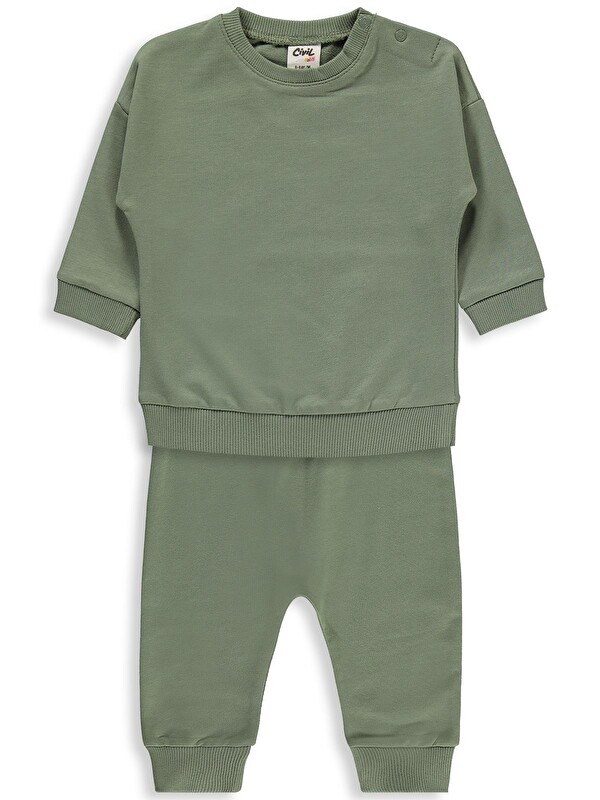 Civil Baby Basic 6-18 Ay Takım - Haki