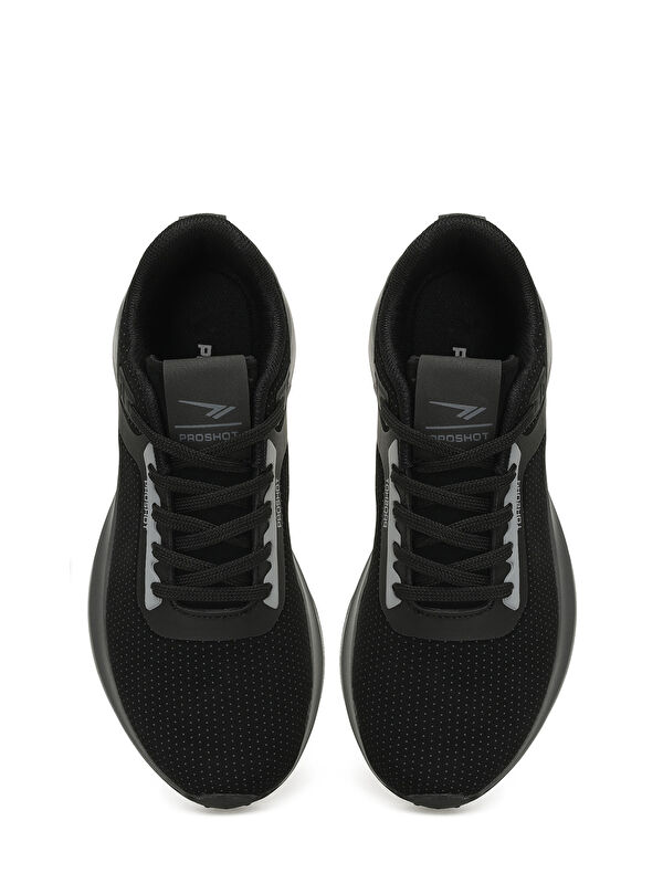 WOLF 5PR Siyah Unisex Koşu Ayakkabısı - Görsel 5