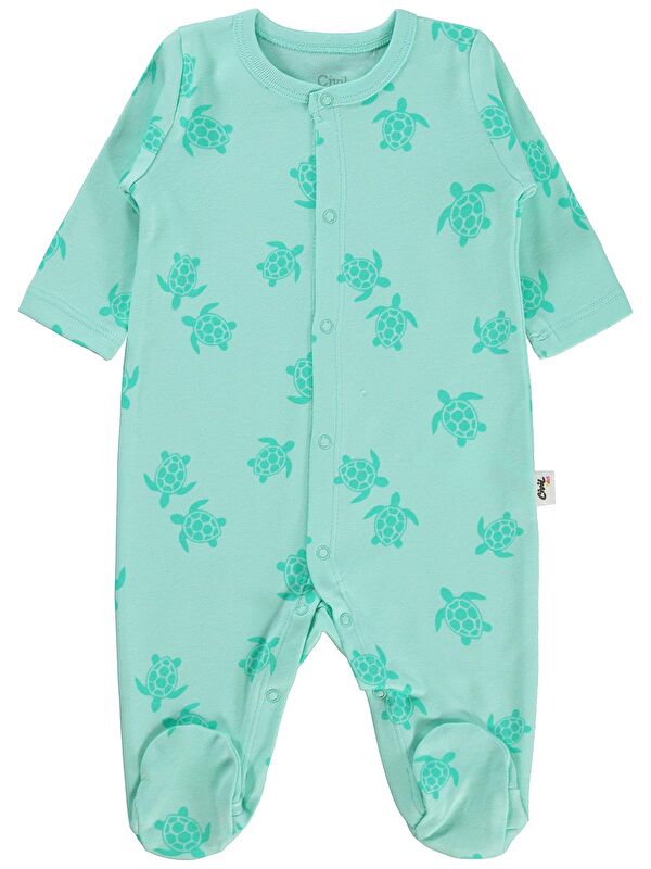 Civil Baby Kaplumbağa Empirme 1-9 Ay Tulum - Yeşil