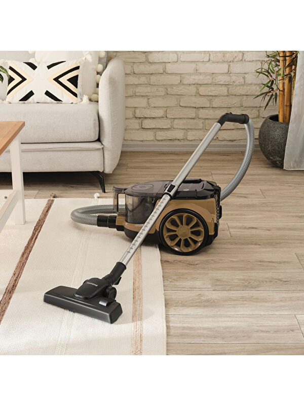 Homend Dustroyer 1255H Yatay Süpürge Kahverengi