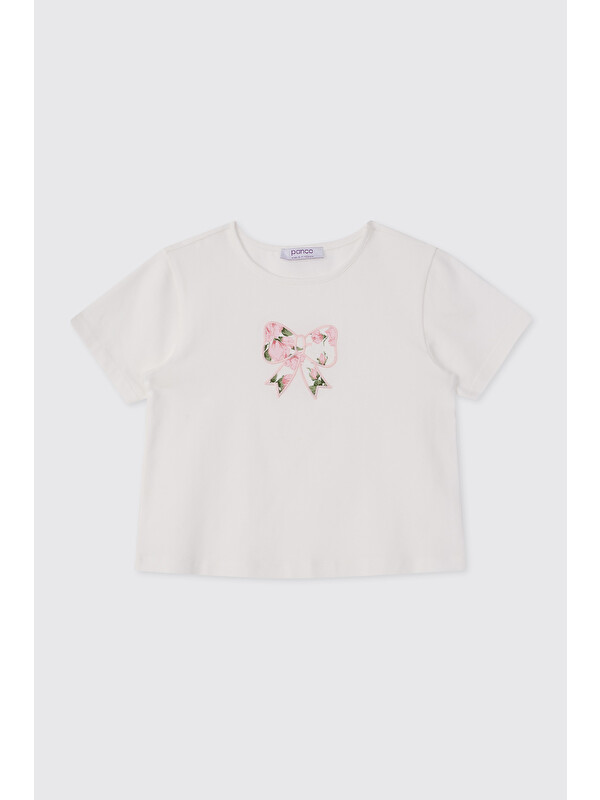 Panço Liberty Kumaş Kız Çocuk Tişört