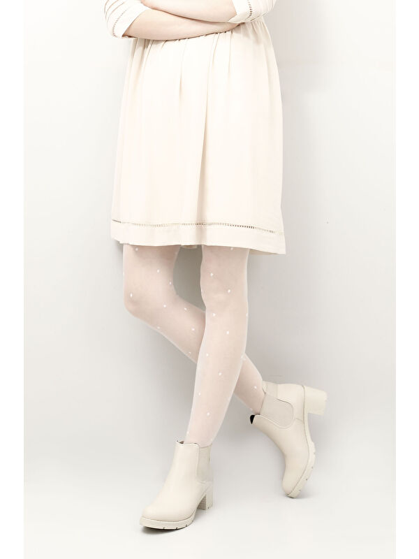 Kadın AÇIK TEN Kalın Topuklu Chelsea Bot - Görsel 3