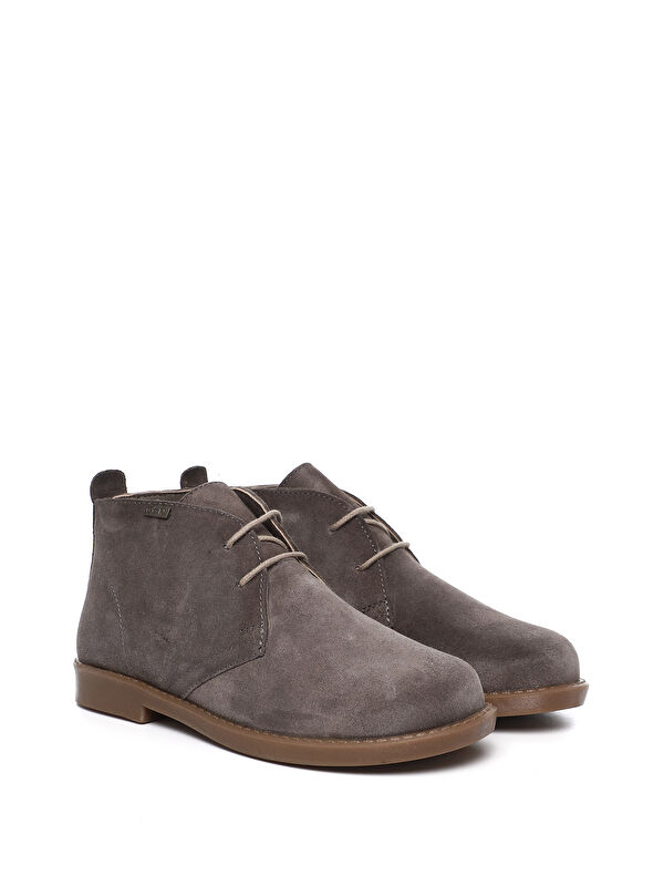 Kadın AÇIK VİZON Kauçuk Taban Hakiki Deri Bot - Görsel 3