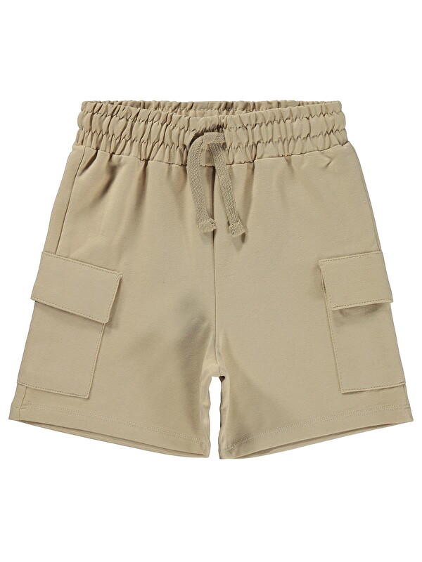 Civil Boys Basic Kargo Cepli 2-5 Yaş Kapri - Bej