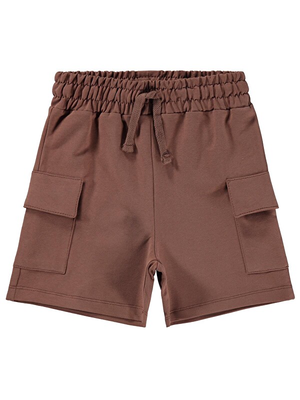 Civil Boys Basic Kargo Cepli 2-5 Yaş Kapri - Kahverengi