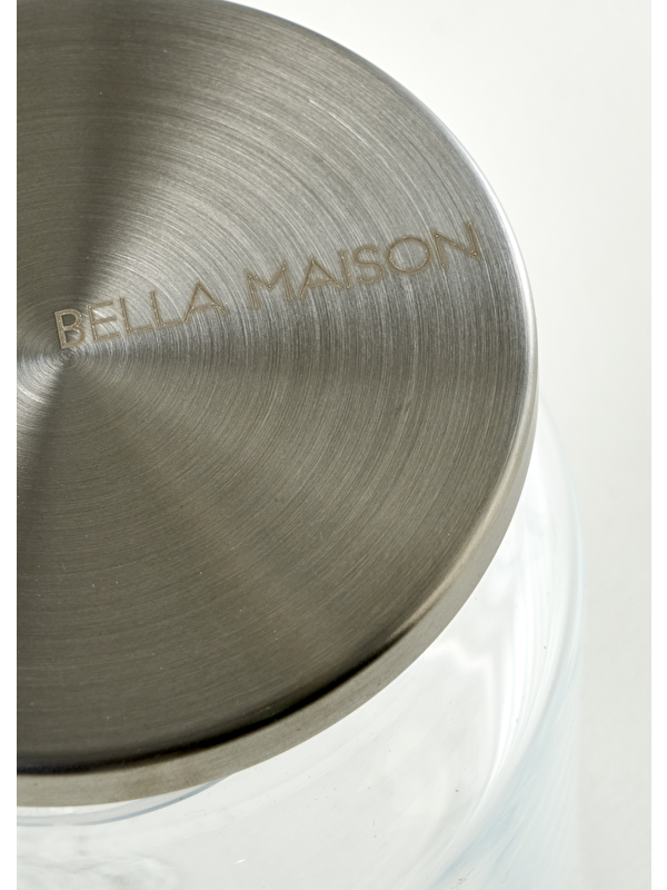 Bella Maison Jely Metal Kapaklı 12'li Kavanoz Seti Naturel (890 cc)