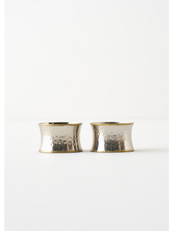 Bella Maison Lara 2'li Peçete Halkası Siver (4,5x3,5 cm)