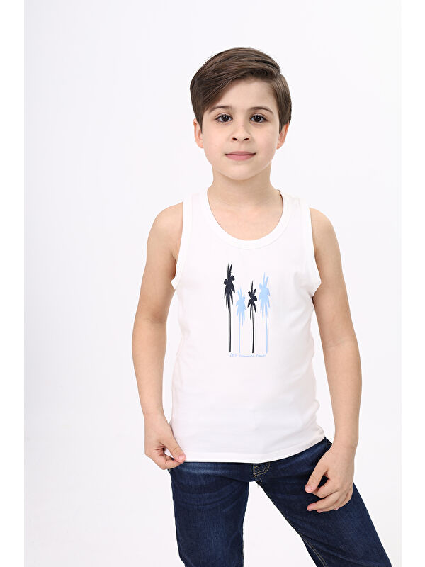 Toontoykids Erkek Çocuk Baskılı Atlet