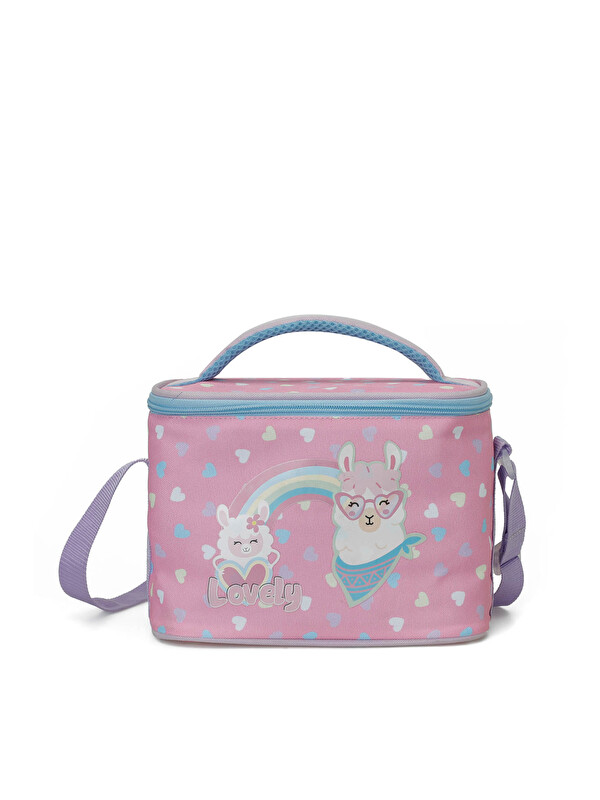 Polaris Beslenme Çantası Kız Çocuk Çok Renkli BTS PINK LAMA BC