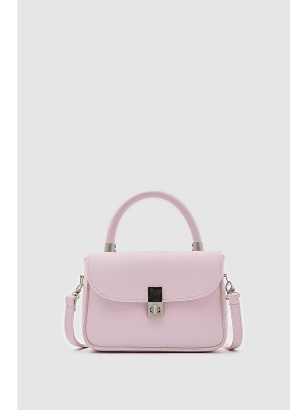 Shulebags Cobble Small Çapraz Çanta Lila