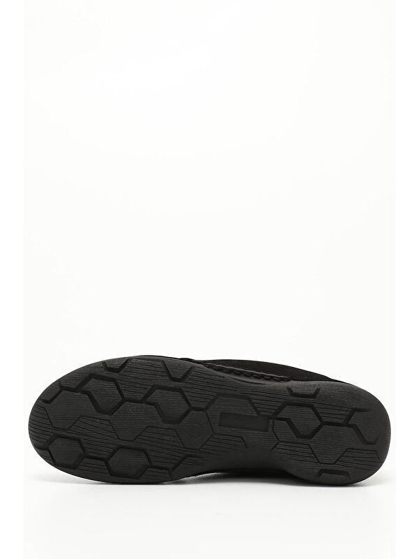 SİYAH Hakiki Deri Yuvarlak Burunlu Kadın Bot 42661 - Görsel 5