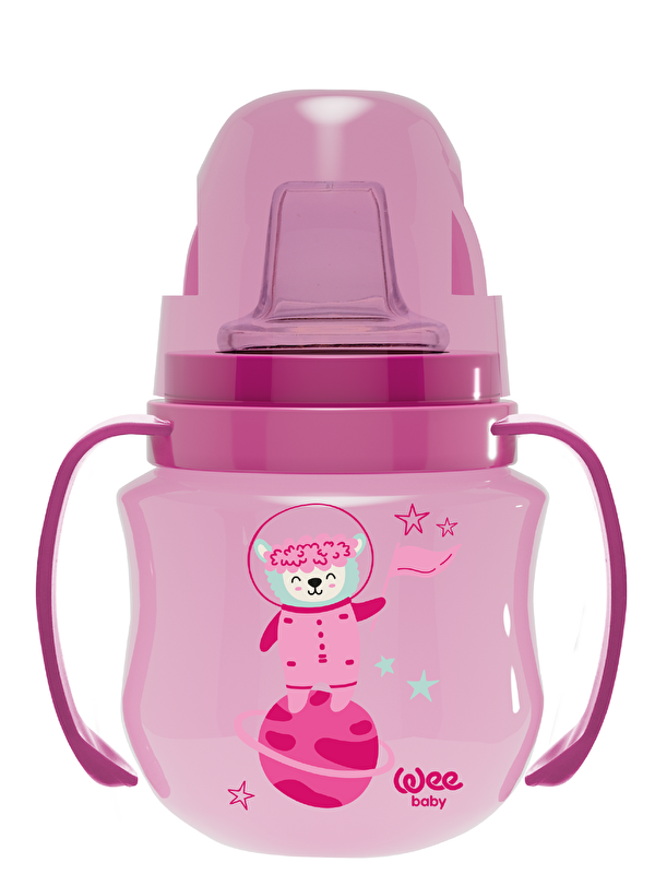 WEE BABY Galaxy Bardak 125 ml - PEMBE