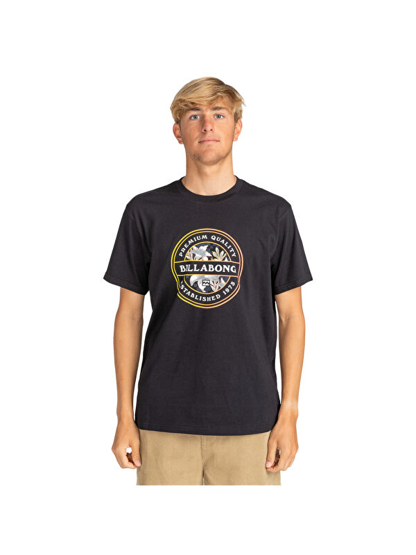 Billabong Rotor Fill Ss Erkek Siyah Tişört