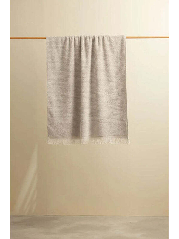 İrya Fiona %100 Pamuk Havlu 70x140 cm Soft Stone