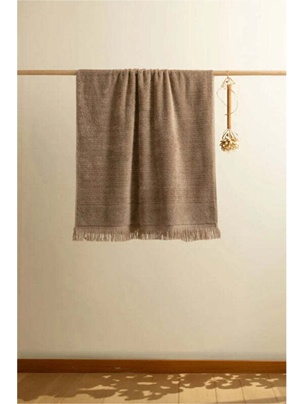 İrya Fiona %100 Pamuk Havlu 70x140 cm Earth Brown