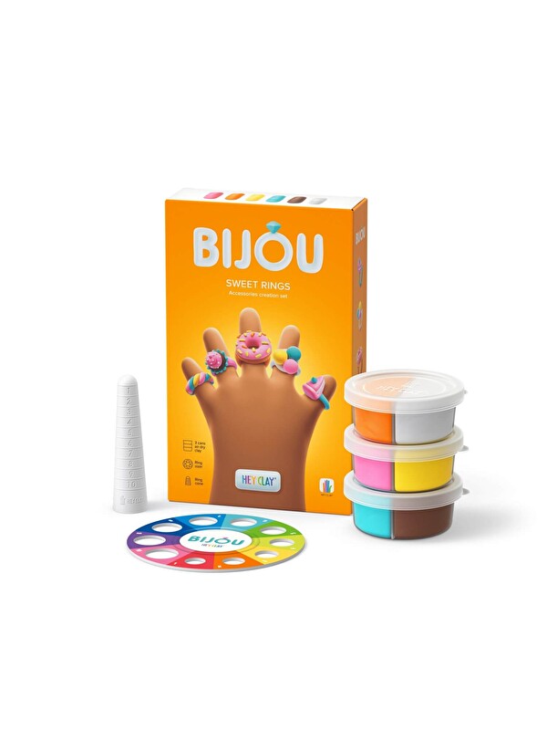 Hey Clay Hava ile Kuruyan Kil (3'lü Kutu) - Takılar (Tatlı Yüzükler)