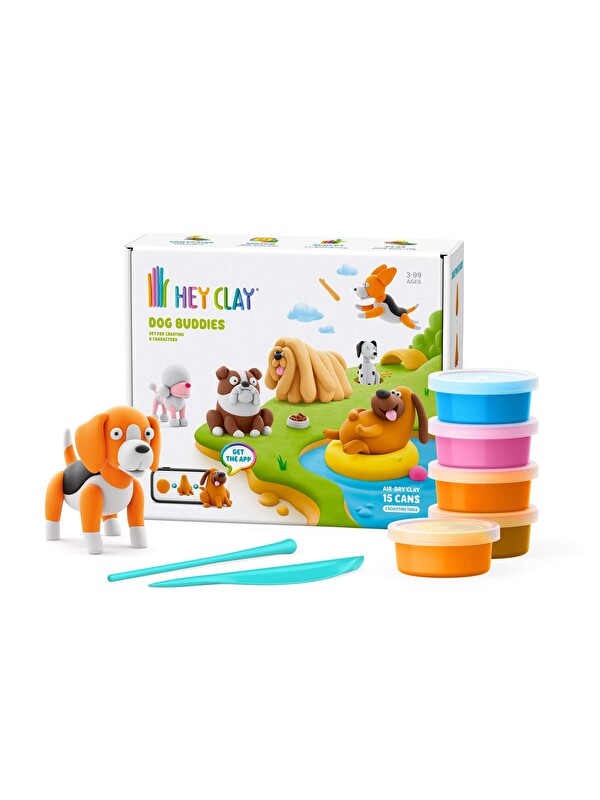 Hey Clay Hava ile Kuruyan Kil (15'li Kutu) - Can Dostlar