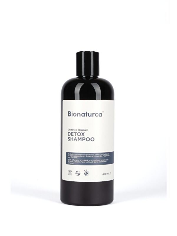 Bionaturca Organik Sertifikalı Arındırıcı Detoks Şampuan 400 ml