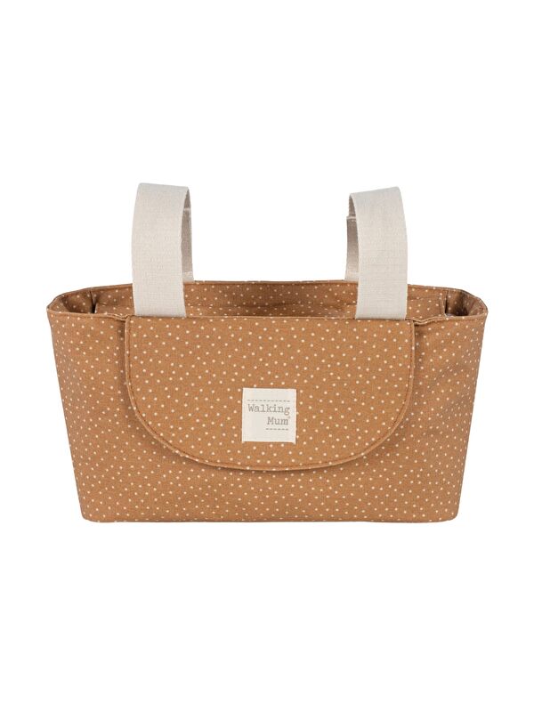 Walking Mum Poppy Bebek Arabası Puantiyeli Organizer Çanta Cinnamon