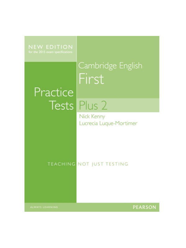 Pearson ELT Ceq Practice Tests Plus B2 First Book Vol 2 W/Online Resources Without Key-Pearson ELT
