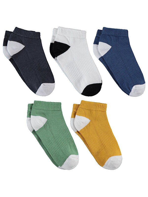 Civil Boys Sport 5'li 2-12 Yaş Erkek Çocuk Patik Çorap - Standart