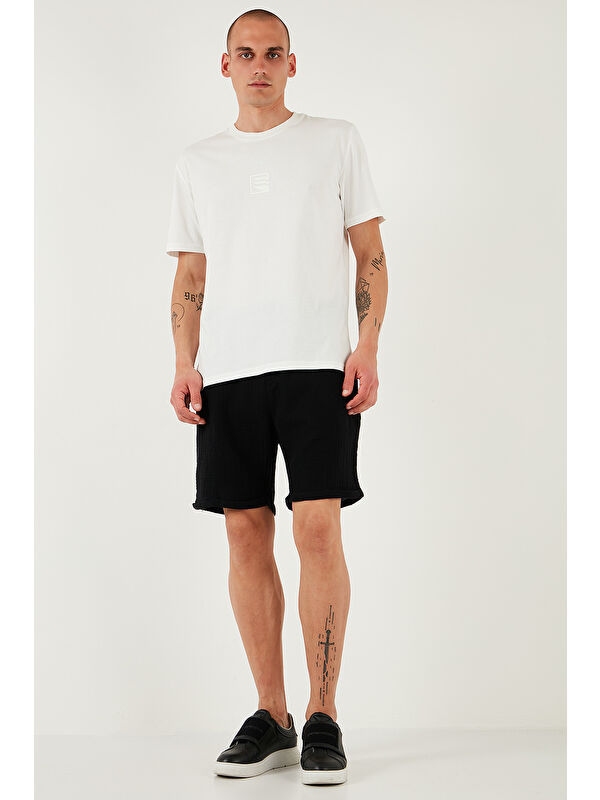 Buratti %100 Pamuk Regular Fit Normal Bel Müslin Short CF25S657802