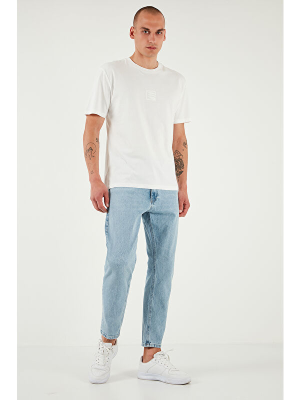 Buratti Streç Pamuklu Slim Fit Normal Bel Boru Paça Jeans 5900S601MILANO