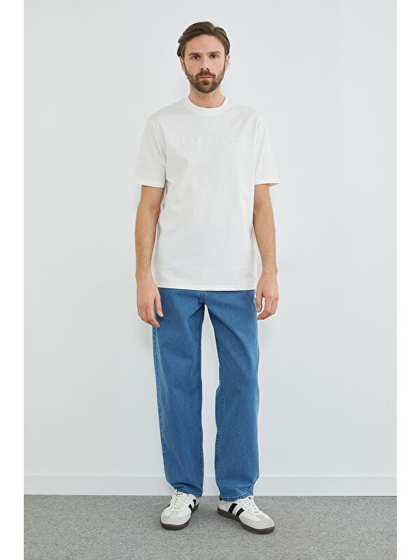 Fullamoda Fermuarlı Baggy Jean