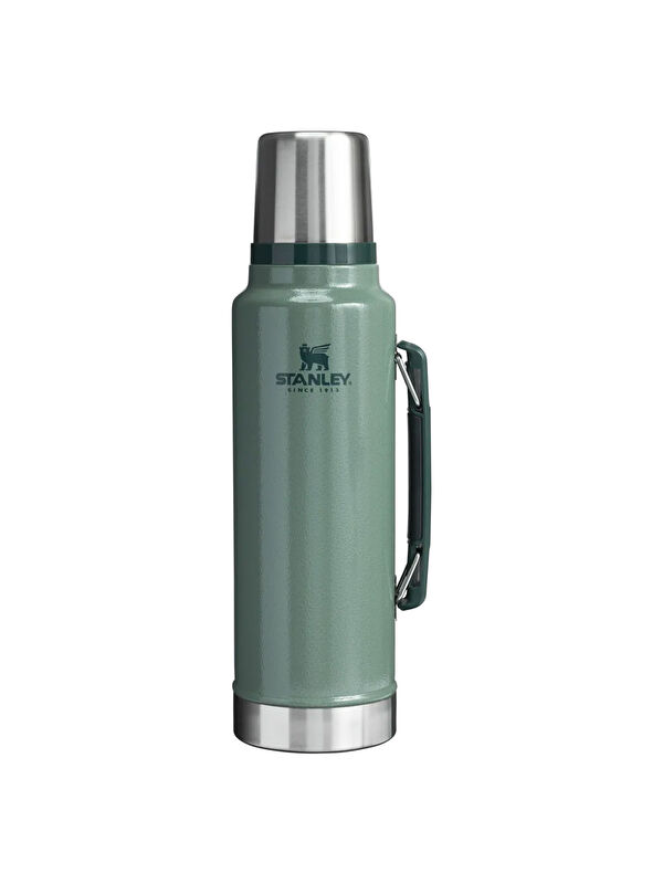 Stanley Klasik Vakumlu Çelik Termos 1,4 LT Hammertone Green