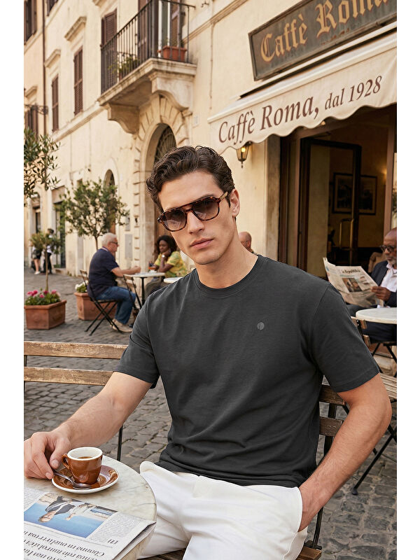 Buratti Regular Fit Bisiklet Yaka T Shirt 5904028