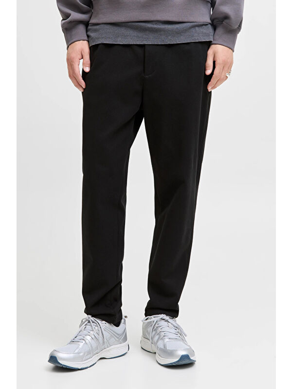 Jack & Jones Pants Studio Pamuklu Tapered Fit Düz Paça Pantolon 12282533