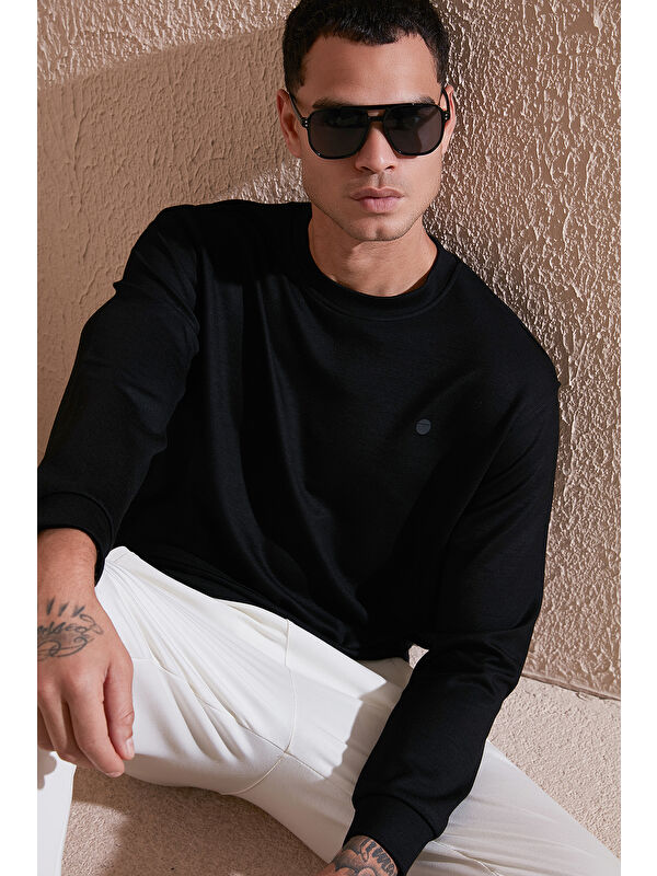 Buratti Regular Fit Bisiklet Yaka Uzun Kollu Sweat 5901066