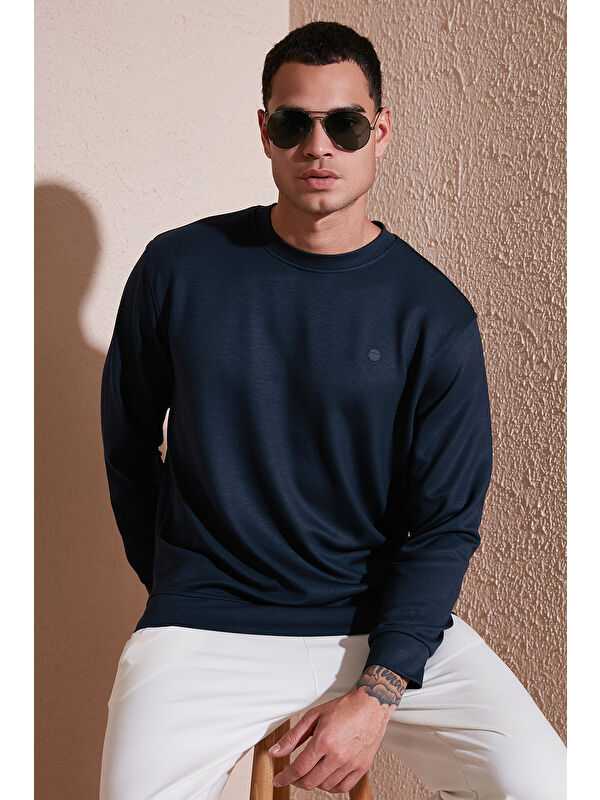 Buratti Regular Fit Bisiklet Yaka Uzun Kollu Sweat 5901066