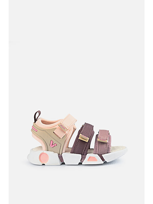 Gorbi Basic Kız Bebek Pudra Sandalet - Görsel 4