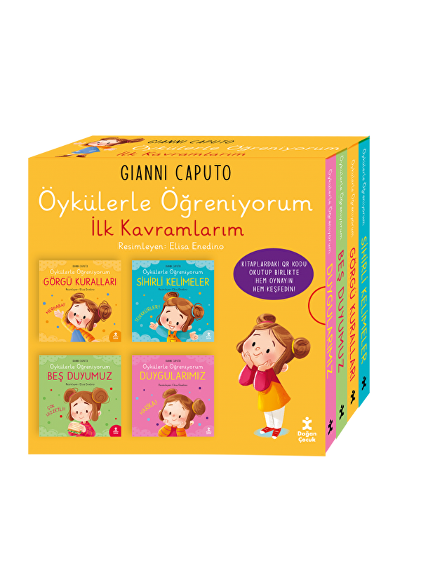 Doğan Çocuk Öykülerle Öğreniyorum - Kutulu Set - Gianni Caputo