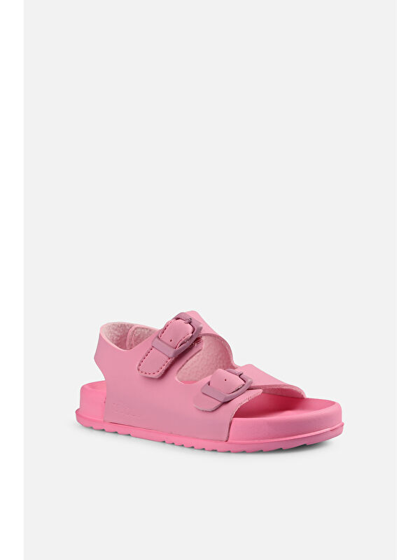 Miyu Hafif Kız Bebek Pembe Sandalet - Görsel 3