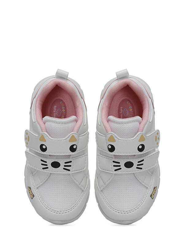 BUFFY B 5FX Beyaz Kız Çocuk Spor Ayakkabı - Görsel 5