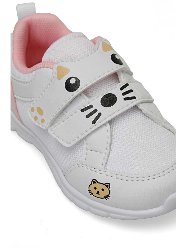 BUFFY B 5FX Beyaz Kız Çocuk Spor Ayakkabı - Görsel 8