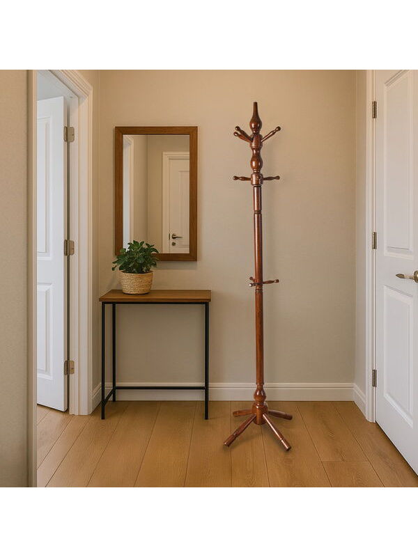 Just Home Tornalı Askılık - Ceviz - 174 cm